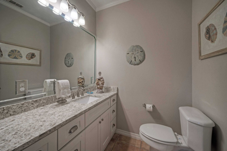 Bathroom 3, Coastal Soiree Ocean Views, Game Room, & Steps From Port Aransas Beaches, Nueces