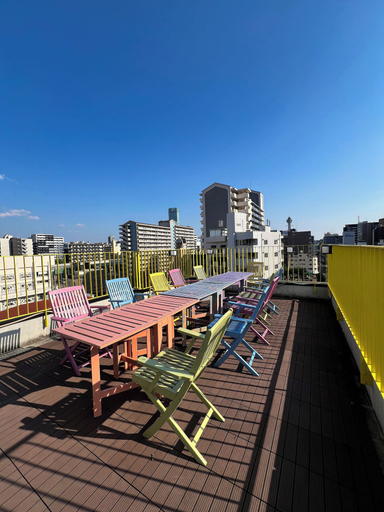 Public Area, Hotel Hangout - Hostel, Osaka