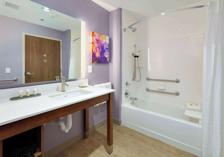 Bathroom 4, La Quinta Inn & Suites by Wyndham Lakeway, Travis