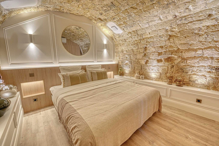 Bedroom 3, Central Historic Loft by Architect, Near Louvre, Paris