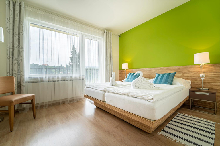 Bedroom 3, Hotel Vyhlidka, Zlín