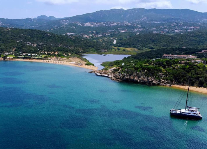 View from property 4, Holiday Home in Baja Sardinia With Pool, Olbia-Tempio