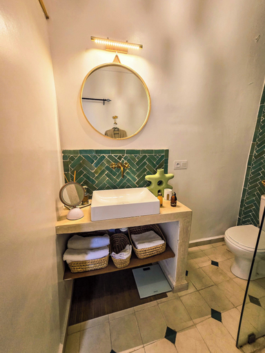 Bathroom 3, Riad Larbi Khalis, Marrakech