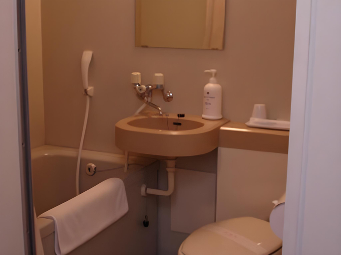 Bathroom 2, Hotel New Mogamiya, Yamagata