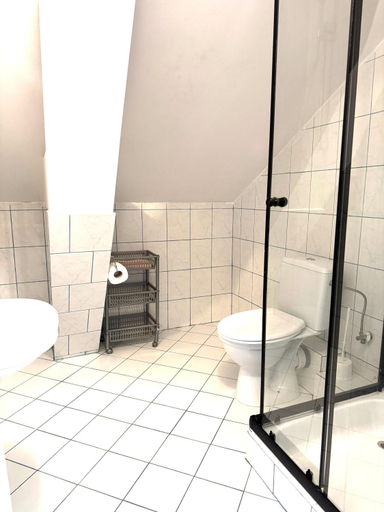 Bathroom, Hostel Koral, Szczecin