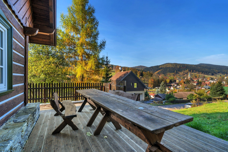 Outdoor dining, Villa Near Krkonose National Park, Trutnov