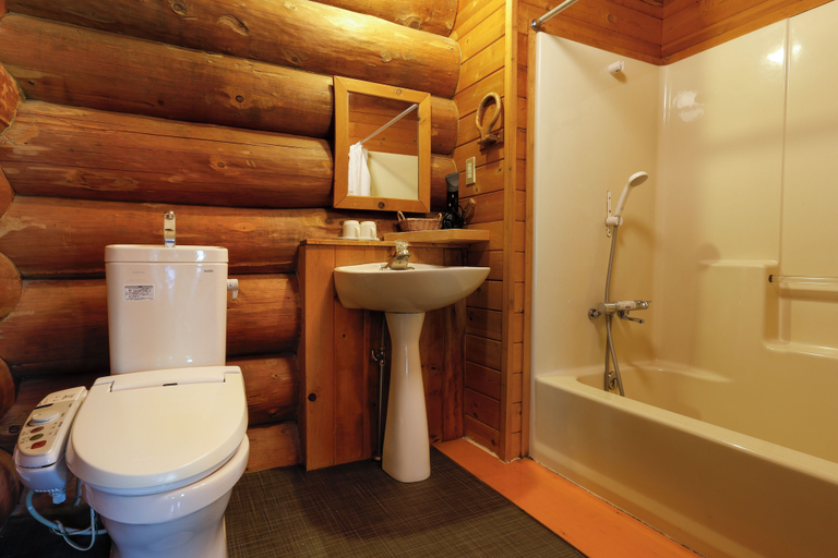 Bathroom 5, Hinotanionsen Misugi Resort, Tsu