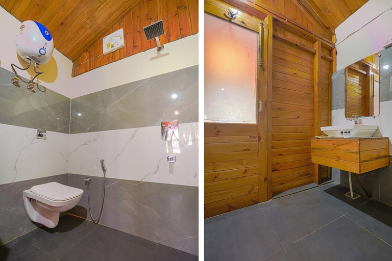 Bathroom 3, Pax Rock Villa Dalhousie, Chamba