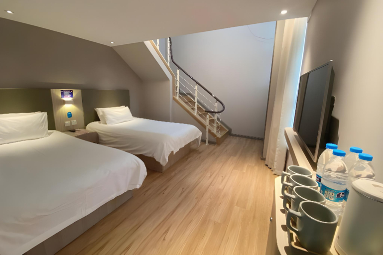 Bedroom 3, Hanting Express Beijing Huaxiangqiao                                                            , Beijing