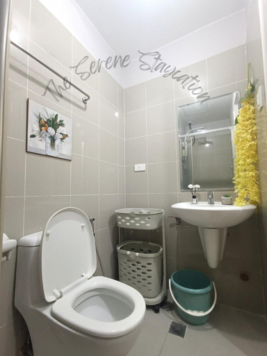 Bathroom 5, The Serene Staycation, Quezon City