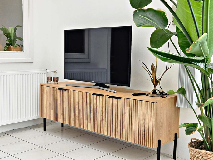 Living room 2, Scenic Stay Near Town & Lake, Barneveld
