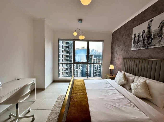 Bedroom 2, Lux BnB I The Residences I Sky Line Views, Dubai