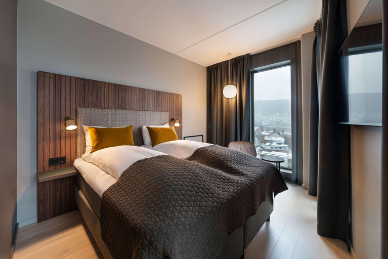Bedroom 2, Quality Hotel River Station, Drammen