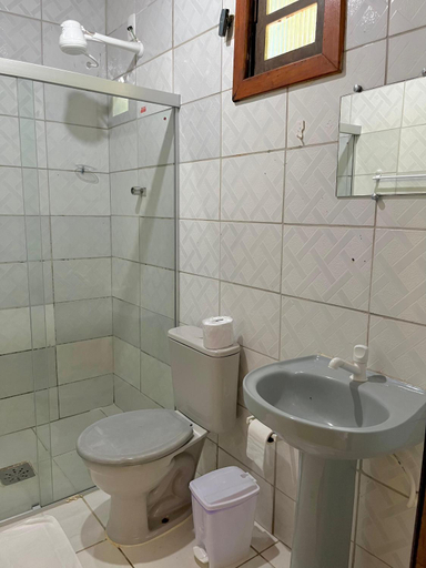 Bathroom, Pousada Canto do sabia Imbassai, Mata de São João