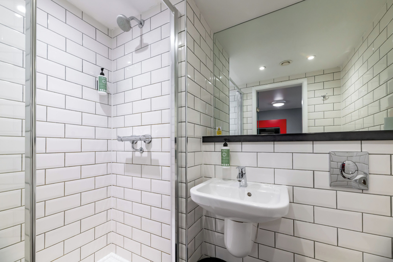 Bathroom 4, easyHotel Newcastle, Newcastle upon Tyne