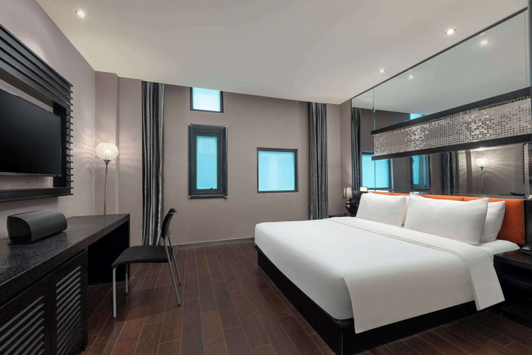 Bedroom 2, Ramada by Wyndham Zhenjiang Dagang New District, Zhenjiang