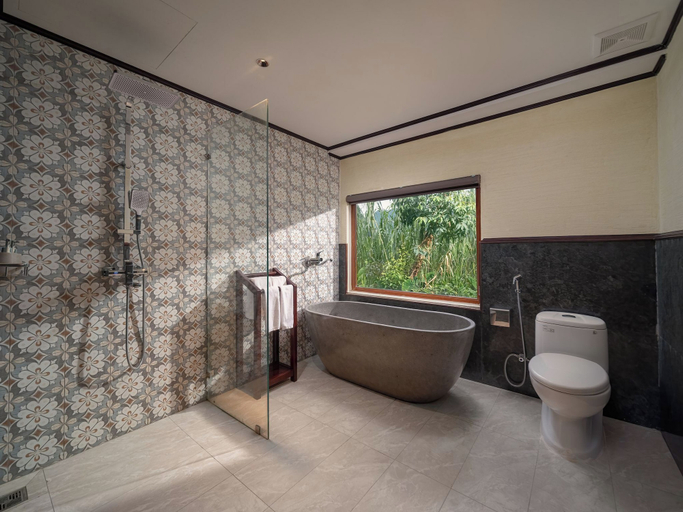 Bathroom 4, Mua Valley Lodge, Hoa Lư
