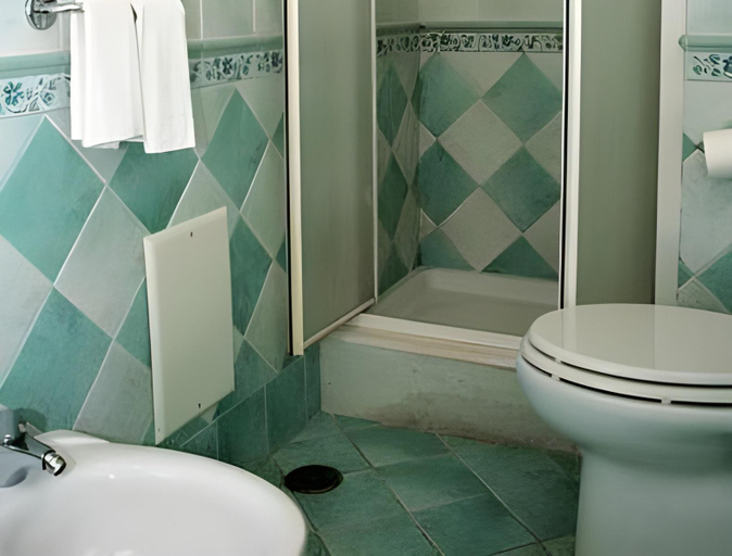 Bathroom 4, Hotel Villa Giuseppina, Salerno