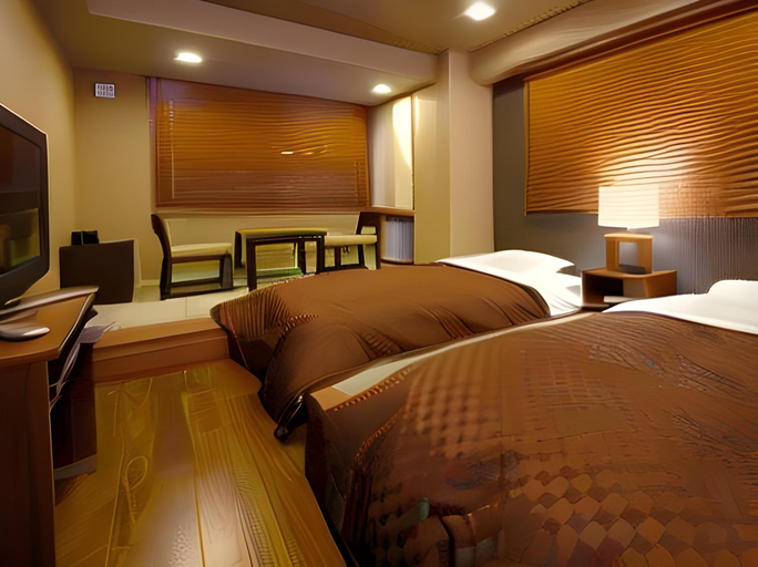 Bedroom 2, Hotel Saika, Fujisawa