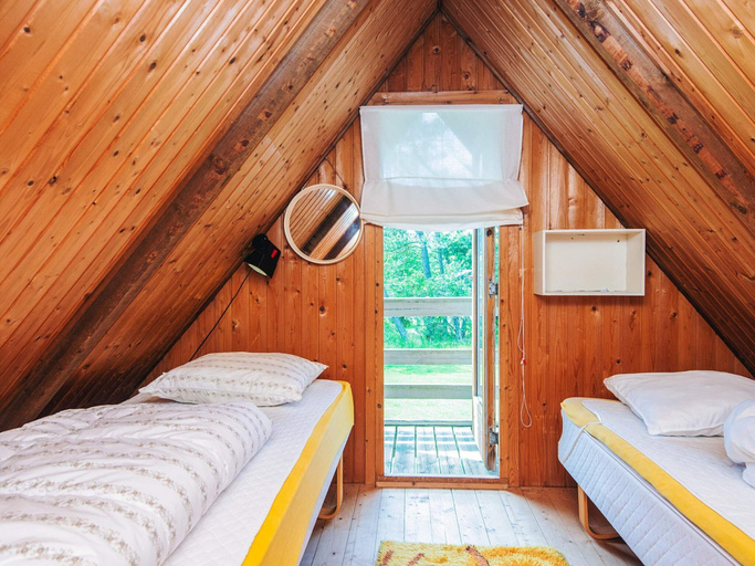 Bedroom 3, 5 Person Holiday Home in Ringkobing-by Traum, Ringkøbing-Skjern