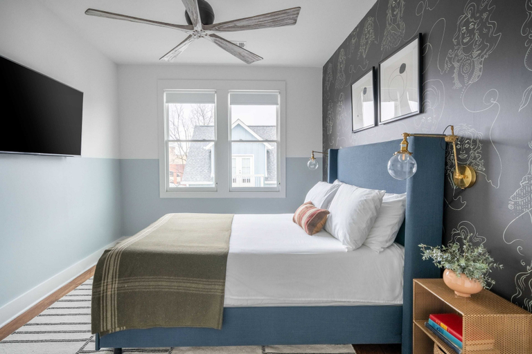 Bedroom 2, Sleeps 36 3 Homes, Minutes to Downtown+broadway 12bdr Group Getaway in Nash!, Davidson