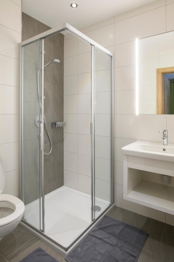Bathroom, Almstuble Bergfrieden, Bregenz