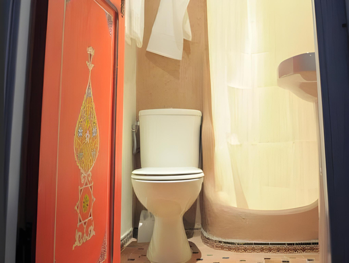 Bathroom 4, Hotel Alkhalifa, Chefchaouen