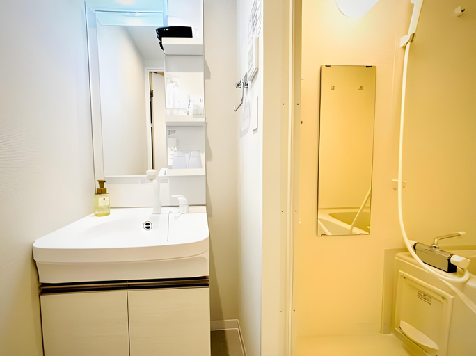 Bathroom 3, Hotel Arashi Nambaminami No003, Osaka