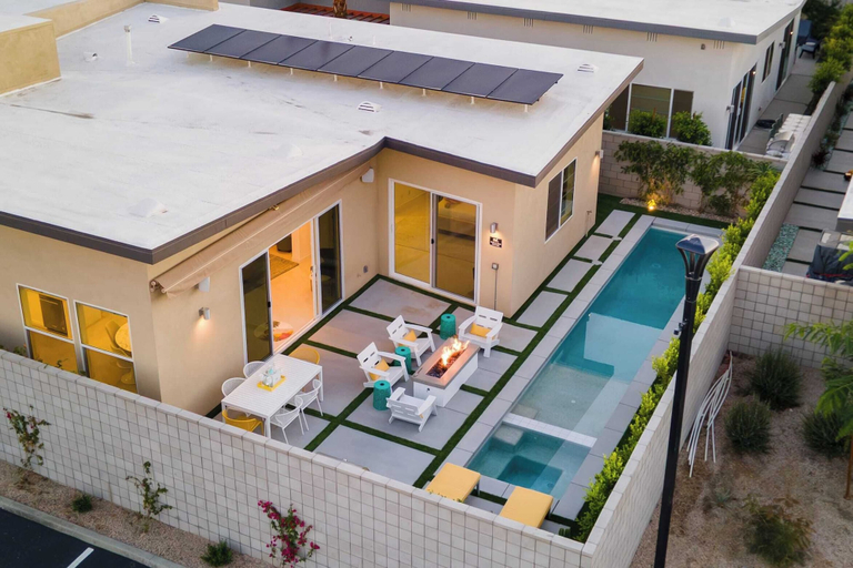 Exterior & Views 2, Lumen at Tahquitz: New Build With Pool, Fire Pit & Designer Interiors, Riverside