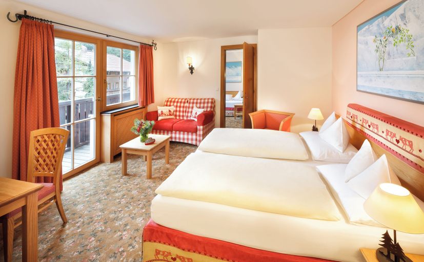 Bedroom 2, Hotel Lech, Bludenz
