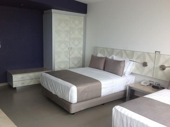 Bedroom 2, Hotel Punta Azul, Veracruz
