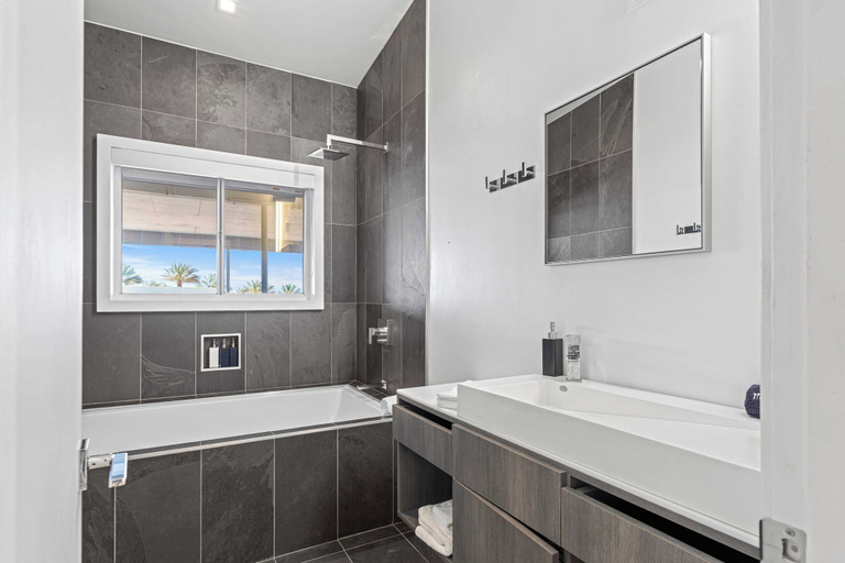 Bathroom 4, Sky Ranch Noir Luxe Desert Compound With Pool, Sauna & Stargazing, San Bernardino