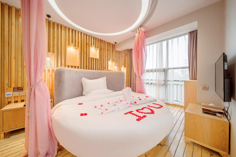 Bedroom, Cosy Feeling Hotel - Beijing Headquarters Xinfadi, Beijing