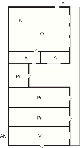 Floor plan 3, 4 Star Holiday Home in Ockero-by Traum, Öckerö