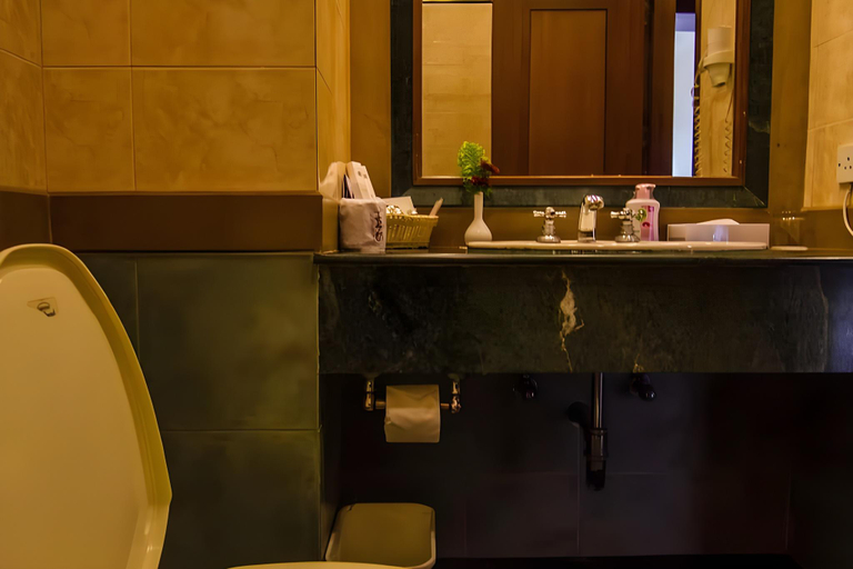 Bathroom 5, The Hans Coco Palms Hotel, Puri