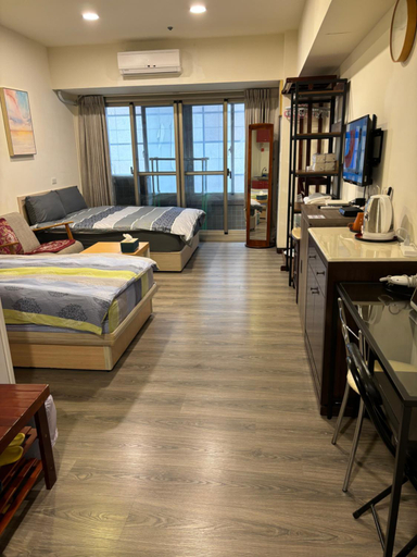 Bedroom 2, Mango Station Hotel, Taipei City