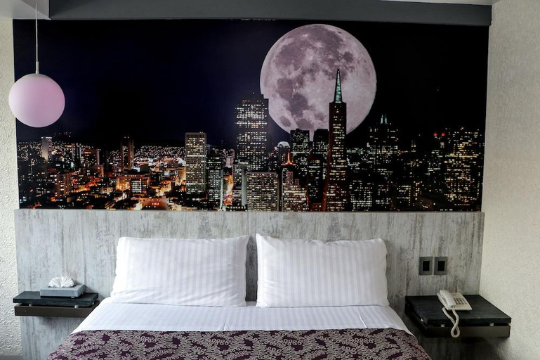Bedroom 3, Hotel La Luna, Mexico City