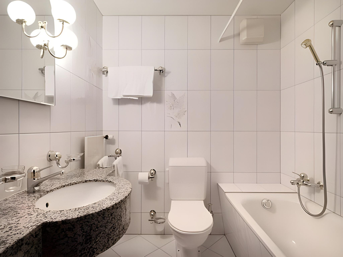 Bathroom 4, Hotel Dieschen, Albula