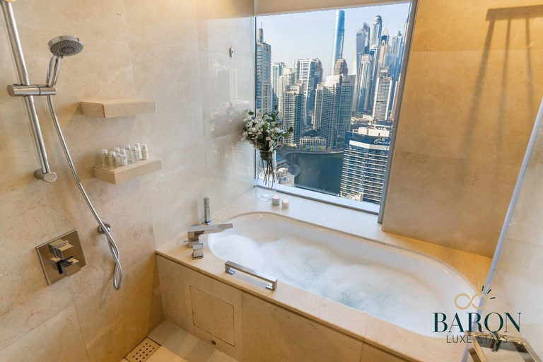 Bathroom 3, spectacular Suite , JW Marriott Marina., Dubai