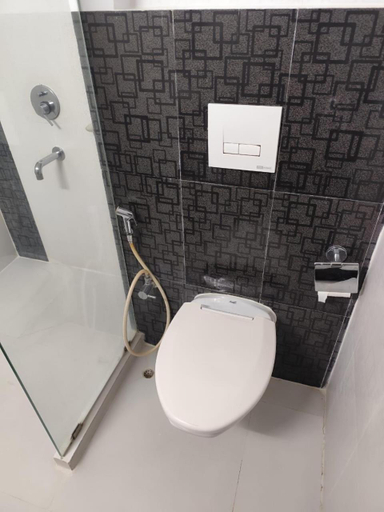 Bathroom 4, Airport City Hotel, North 24 Parganas