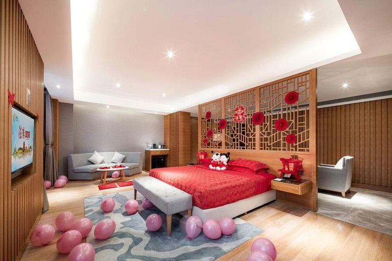 Bedroom, Deyang Hamring Hotel, Deyang