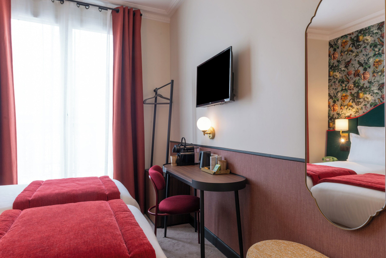 Bedroom 2, Hôtel Brittany Opéra, Paris