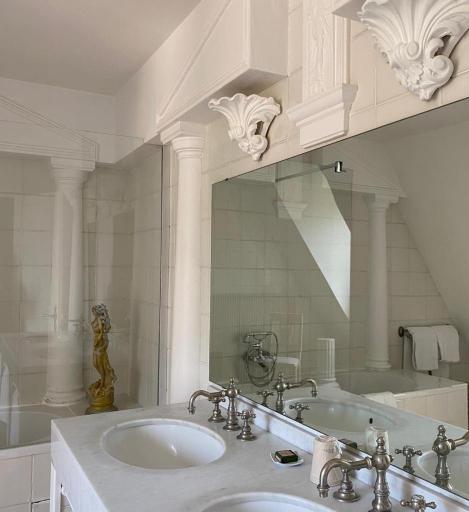 Bathroom 5, Hostellerie du Château les Muids, Loiret