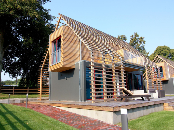 3, Chalet mit Aussensauna in Wendorf, Ludwigslust-Parchim