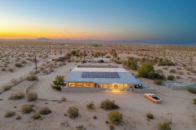 Exterior & Views 2, Sky Ranch Noir Luxe Desert Compound With Pool, Sauna & Stargazing, San Bernardino