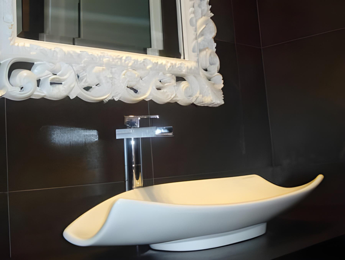 Bathroom 5, Hotel Chateau Blanc, Aosta