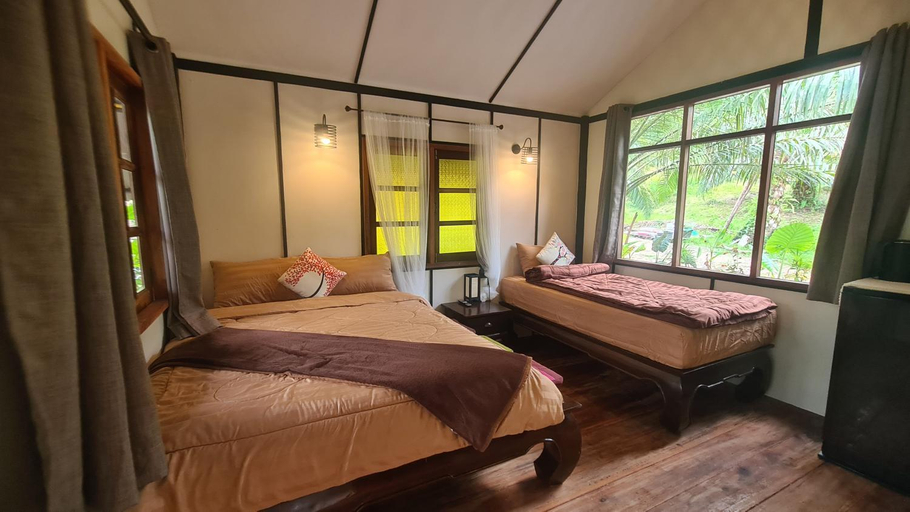 Bedroom, Tee Bungalow in the jungle, Mueang Krabi