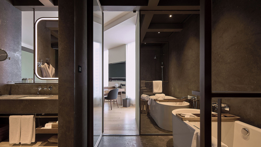 Bathroom 5, The Sukhothai Shanghai, Shanghai