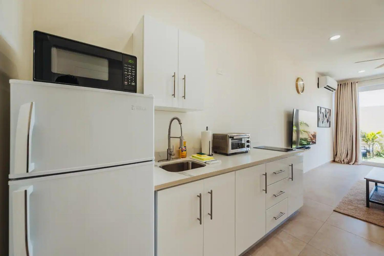 Kitchen, Special apartment with pool in Noord Aruba