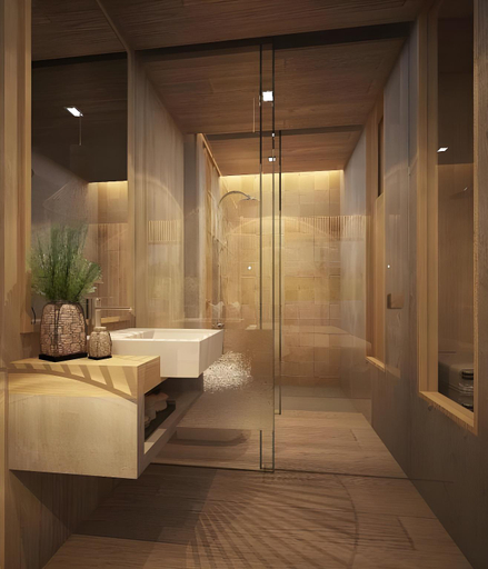 Bathroom, Isaan Isan Resort Khaoyai, Pak Chong